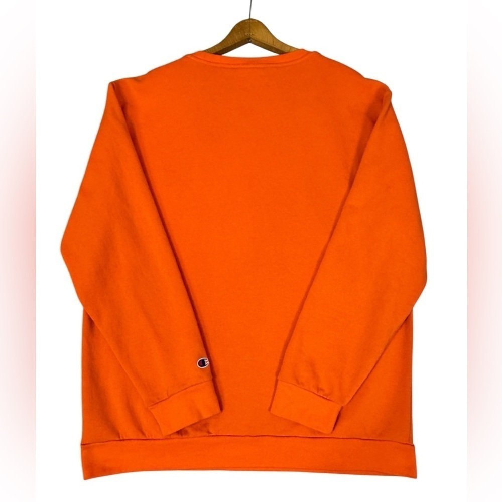 Champion SU Syracuse Orange Men's Pullover Sweatshirt Orange Size XL #1736 - Picture 3 of 6